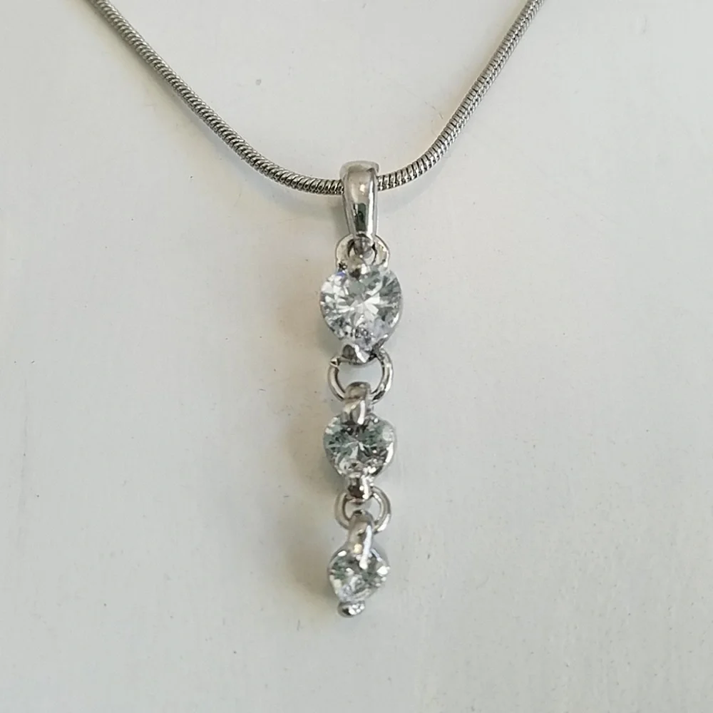 Rhinestone Necklace Set